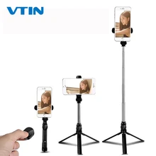 VTIN XV920 3 в 1 Беспроводная Bluetooth селфи палка мини селфи штатив с пультом дистанционного управления для iPhone huawei P20 портативный монопод