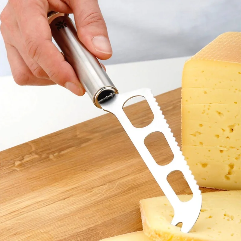 Нож для сливочного масла. Нож для сыра WMF Profi Plus. Нож для сыра Cheese 7139557. Нож для пармезана. Нож для сыра с отверстиями.
