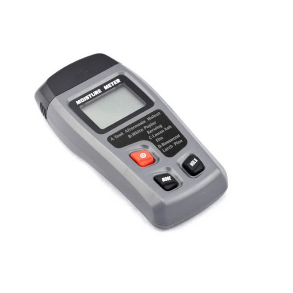 

MT01 0-99.9% Two Pins Digital Wood Moisture Meter Wood Humidity Tester Hygrometer Timber Damp Detector Large LCD Display