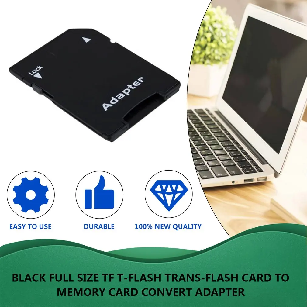 Горячая продажа популярный Micro SD трансфлэш TF к SDHC карта памяти адаптер