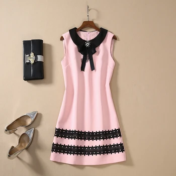 

Goodlishowsi 2020 Spring And Summer New Fashion Decoration Slim Vest Dress