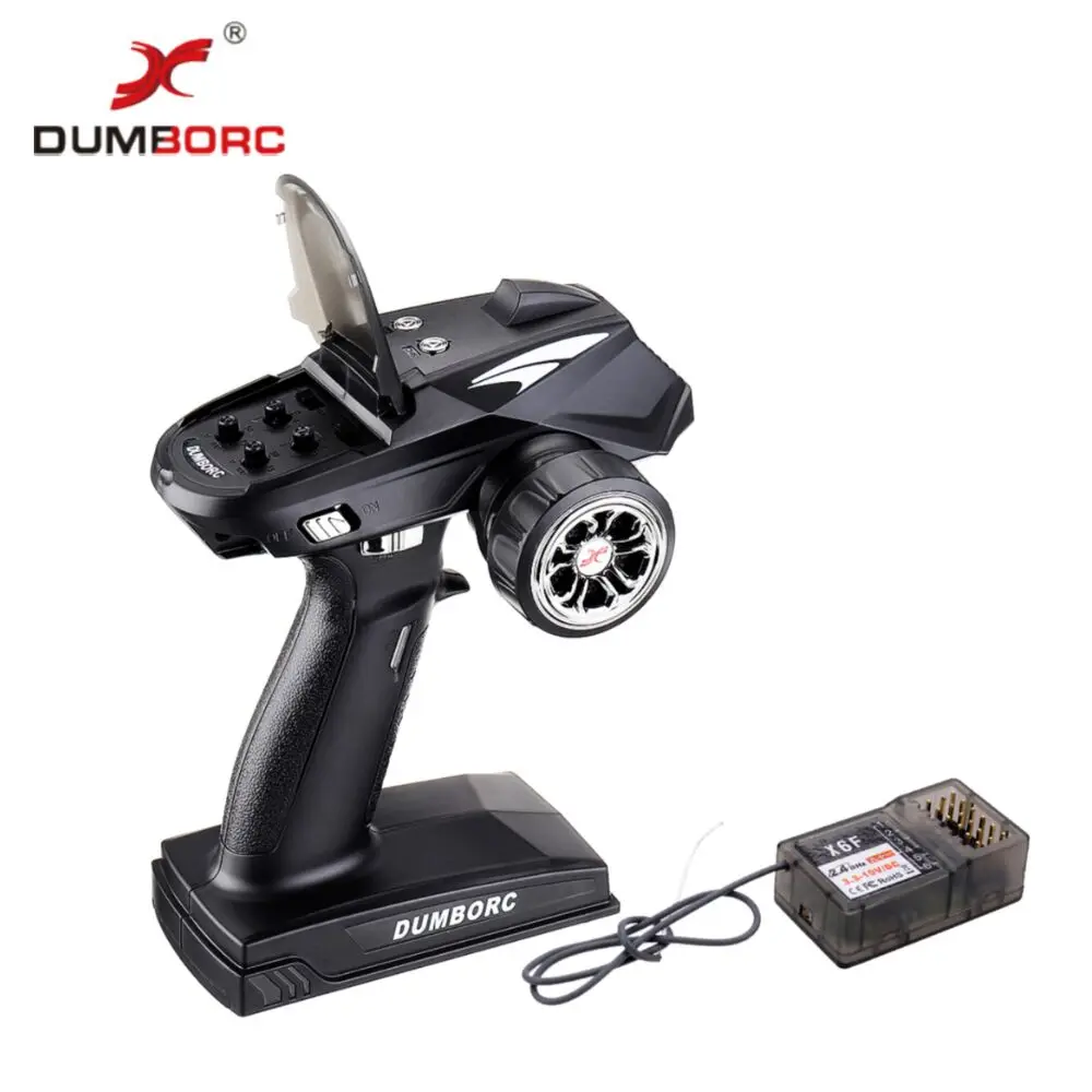 Новое поступление DUMBORC X5 2 4G 5CH передатчик RC радио пульт дистанционного управления с X6F приемник для ДУ