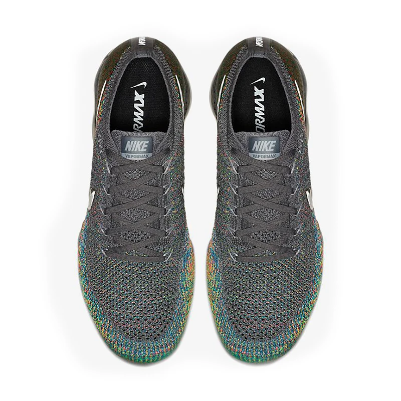 Официальный Nike Air VaporMax Be True Flyknit дышащая мужская обувь для бега на открытом воздухе спортивные кроссовки с низким верхом спортивная обувь