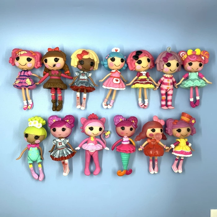 8cm Original Lalaloopsy Dolls Mini Dolls For Baby's Toy Play House Each Unique