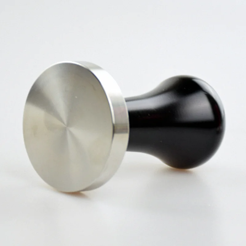 New Arrivals 58mm Stainless Steel Coffee Tamper Base Aluminum Handle Barista Espresso Customized Accessory Tools