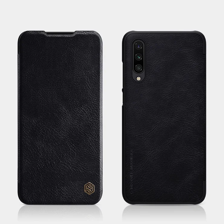 Black Для xiaomi mi A3 чехол для xiaomi mi cc9e NILLKIN винтажный Qin флип-чехол кошелек из кожи ПУ и ПК для xiaomi mi CC9 чехол 6,39'' - Цвет: Black