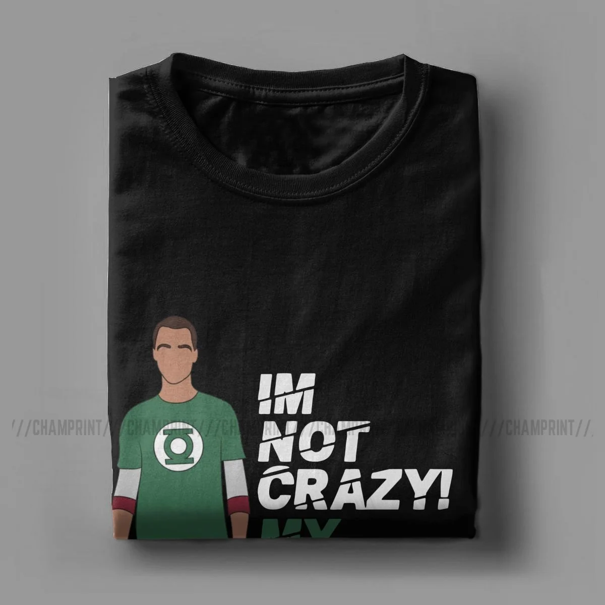 Sheldon's Green Lantern Equation Shirt 