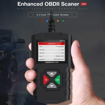 

Vehemo Multi Fuction Car Diagnostic Tool Scan Eraser Creader OBD2 OBD Code Reader Scanner Automotive Car Code Reader