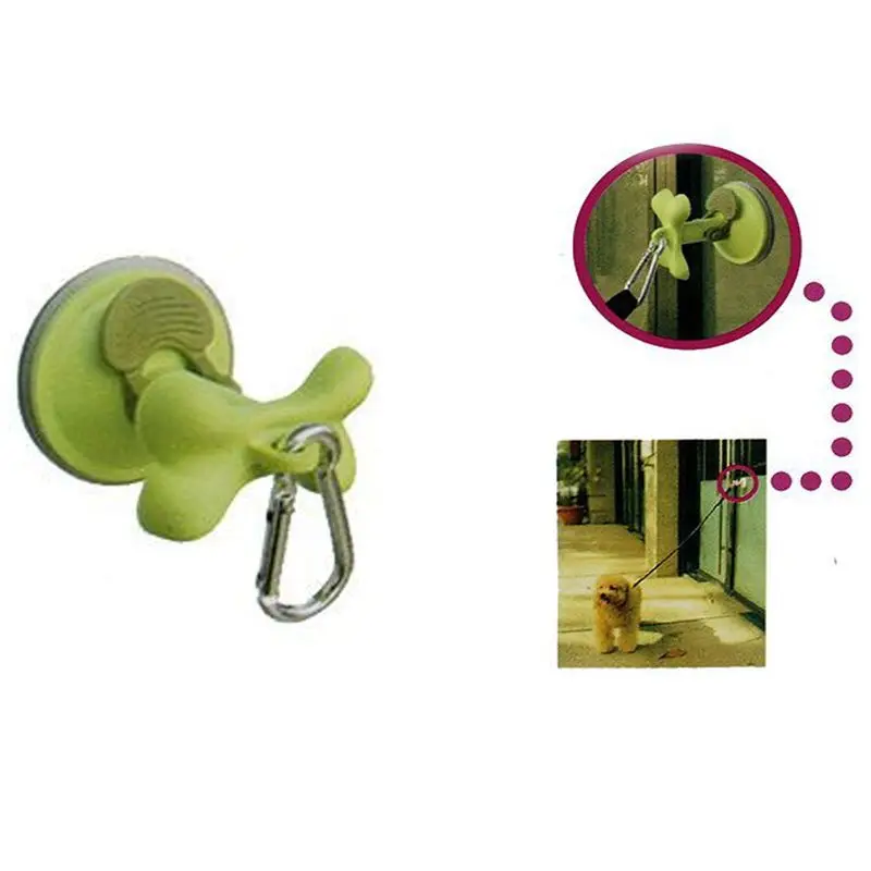 PPet Dog Pull Rope, закрепленная присоска, висячая пряжка, для улицы, для собаки, для парковки, для мытья ванной, удерживающий крючок на присоске Аксессуары для домашних животных, собак, PCMMA