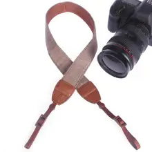 Ремни для камеры, винтажный стиль, плечевой ремень для шеи, прочный хлопок, для Nikon/Pentax/sony/canon DSLR камеры