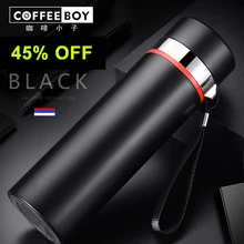 Термос coffee Boy 304 из нержавеющей стали, Термокружка, мужская, офисная, деловая, вакуумная, термальная бутылка для чая, 500 мл# BG04, Термокружка