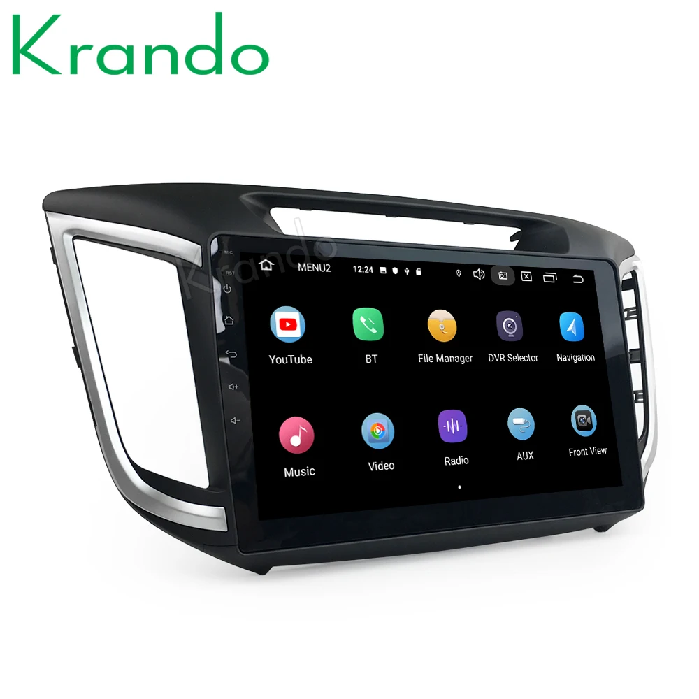 Excellent Krando Android 9.0 10.1" IPS Big Screen Full touch car Navigation system for Hyundai IX25 radio player gps 4