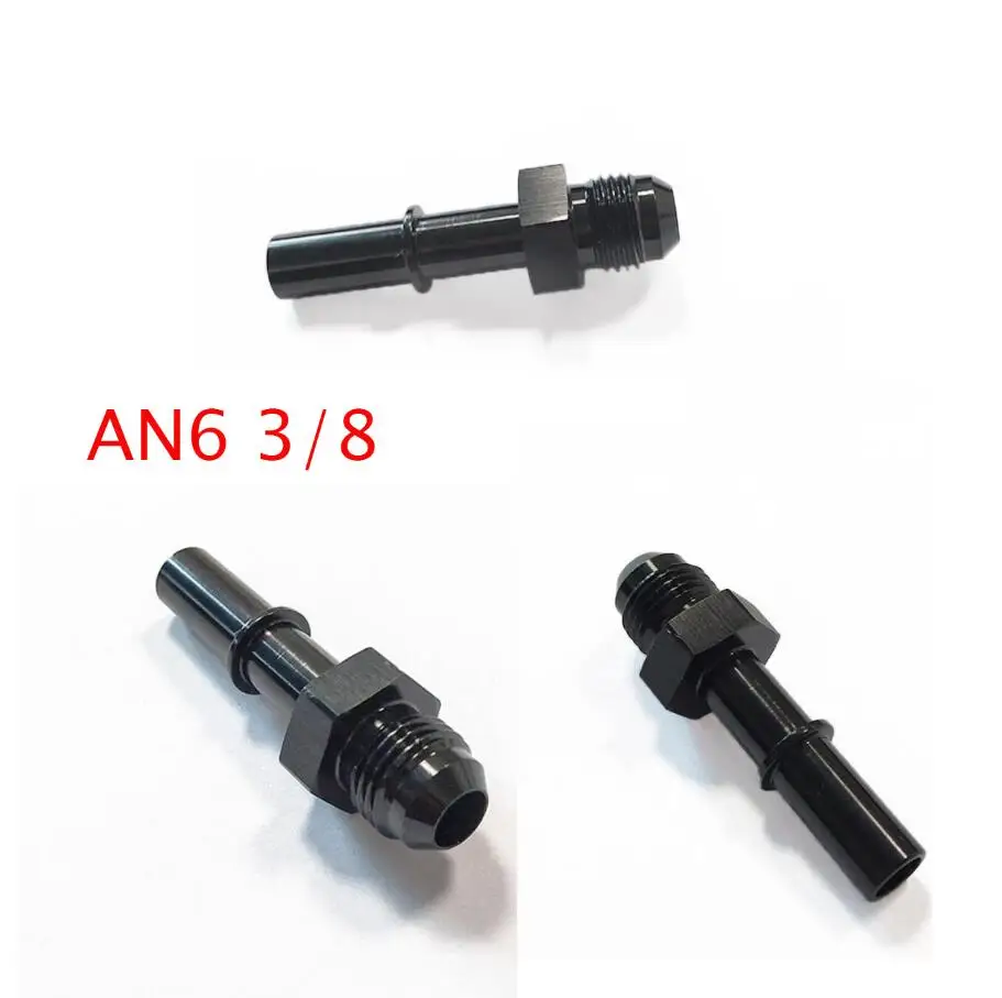 Aluminum 6 A Male to 3/8 &quotSAE быстроразъемный гнездовой нажимной EFI Соединительный