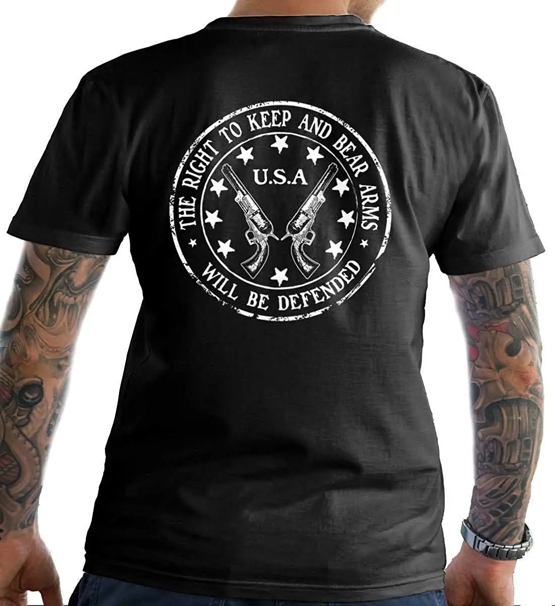 FGHFG The Right to Keep and Bear Arms. T-Shirt. Made in USA Unisex men women t shirt |
