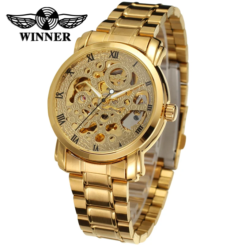 

Skeleton Men Watch T winner Automatic Brand Wristwatch Mechanical Luxury Timepieces Clock Gift Relogio Masculino Drop Shipping