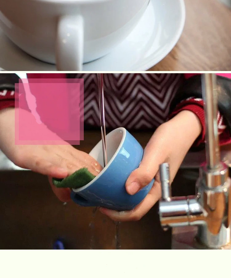 240-300 мл Макарон широкий рот керамическая капучино кофейная кружка чашка с блюдцем наборы простота Европейская плотная цветная чашка для эспрессо