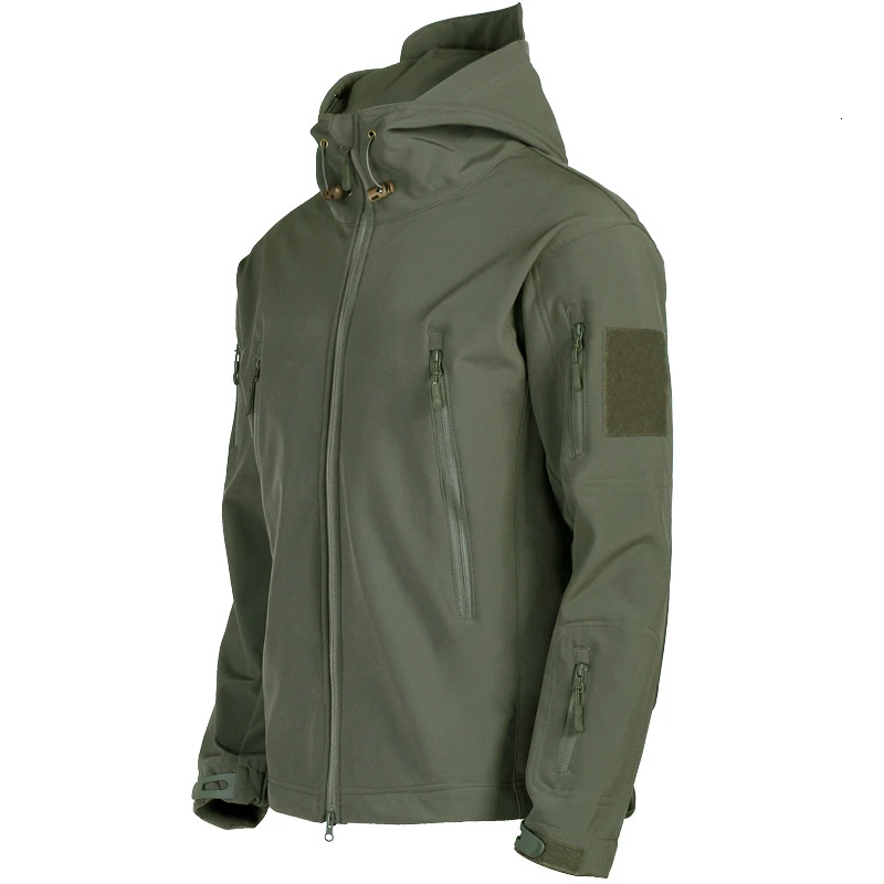 Winter Men's Jacket Warm Waterproof Thick Hooded Coat Mountaineering Outdoor Jackets Tactics Military Tactical Jacket Large Size