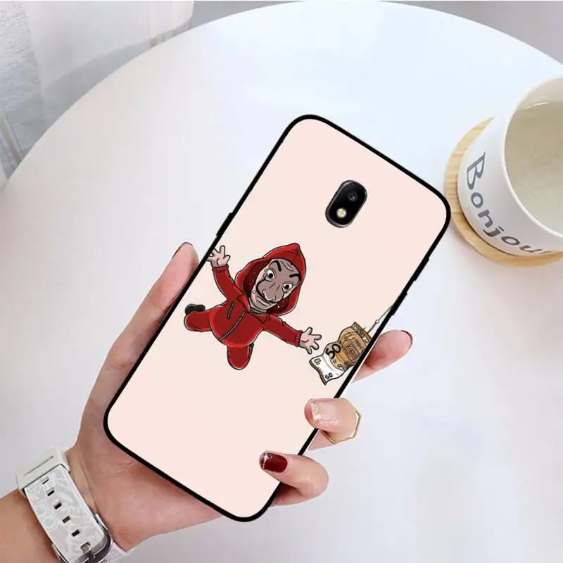 TV series Money Heist House of Paper Phone Case cover For Samsung Galaxy J7 J6 J6PLUS J8 J4 J4Plus J7DUO J7NEO J2 J5 J6 J7 Prime