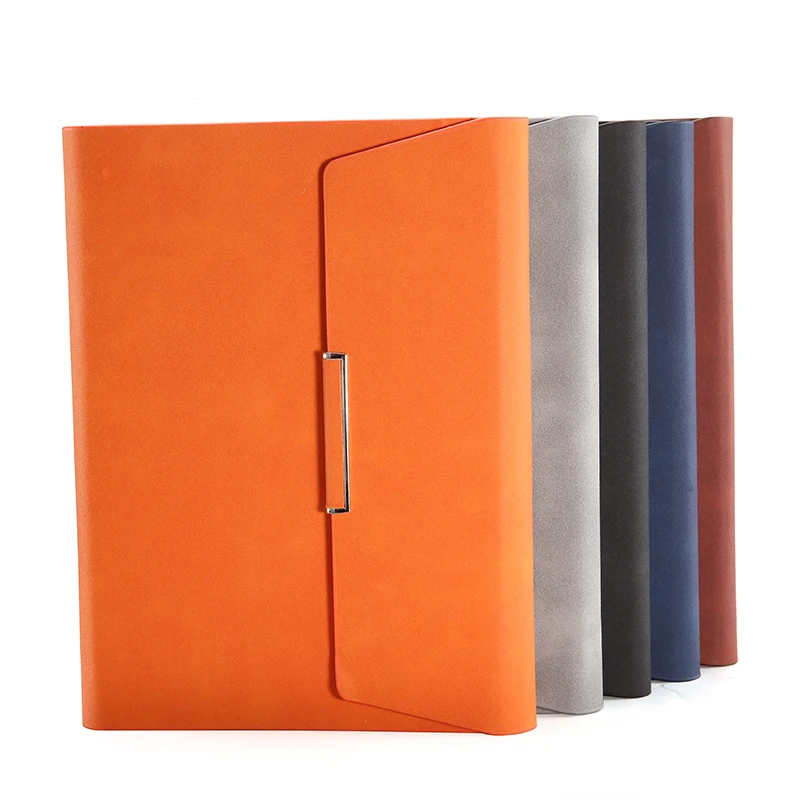 Ruize Capa Dura a5 Couro Espiral Caderno Planejador Organizador Anel Binder Escritório Papelaria Bloco de Notas Negócios Livro 2023 - Imagem 5
