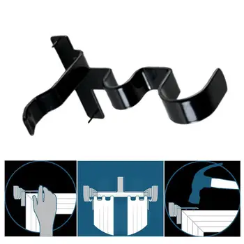 

2/3PCS Curtain Rod Bracket Curtain Rod Holders Tap Rod Frame Bracket Into Accessories household Curtain Window Right D1I8