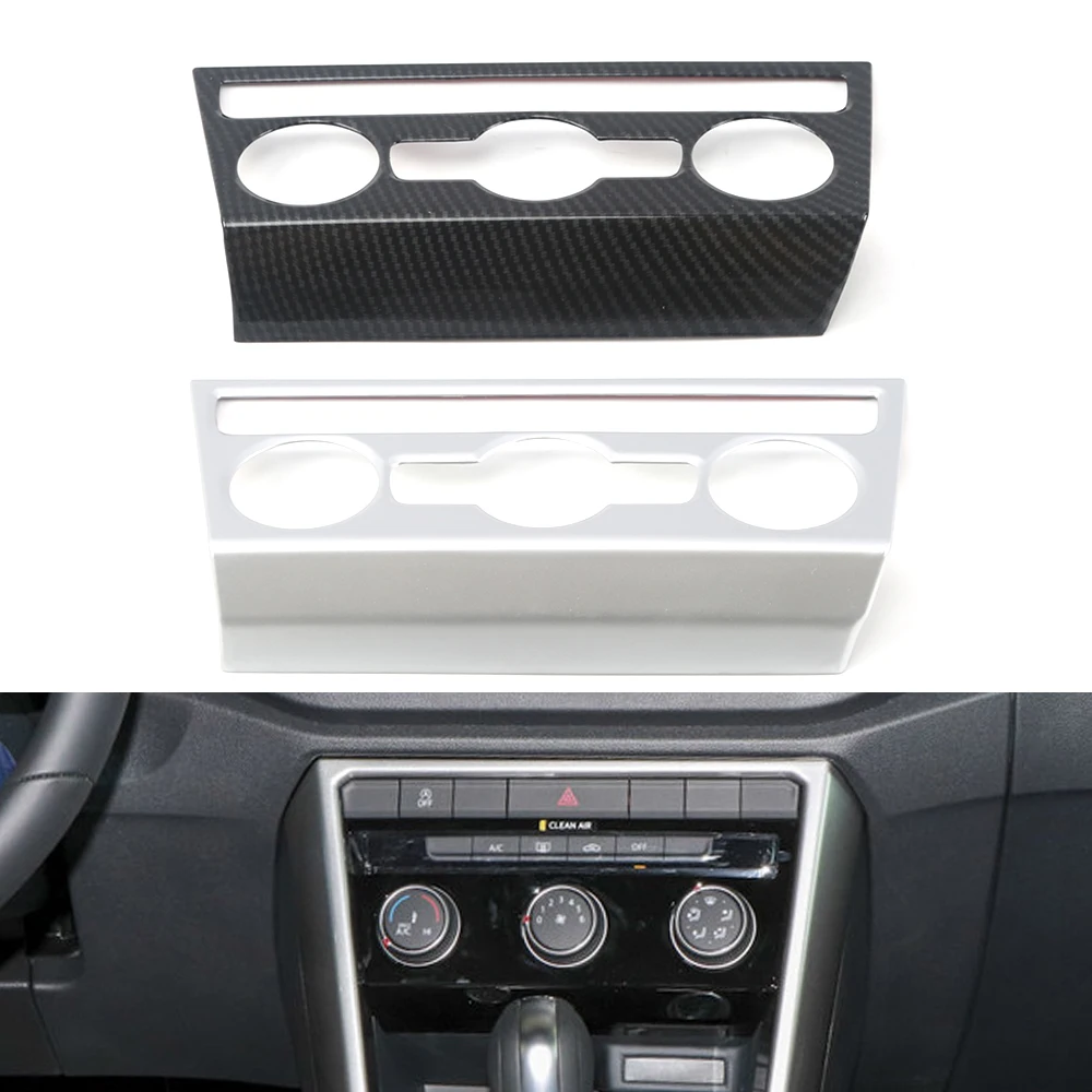 Rivestimento Del Pannello Della Manopola Del Climatizzatore Cromato Per Accessori Volkswagen T-Roc T Roc 2018 - 2020