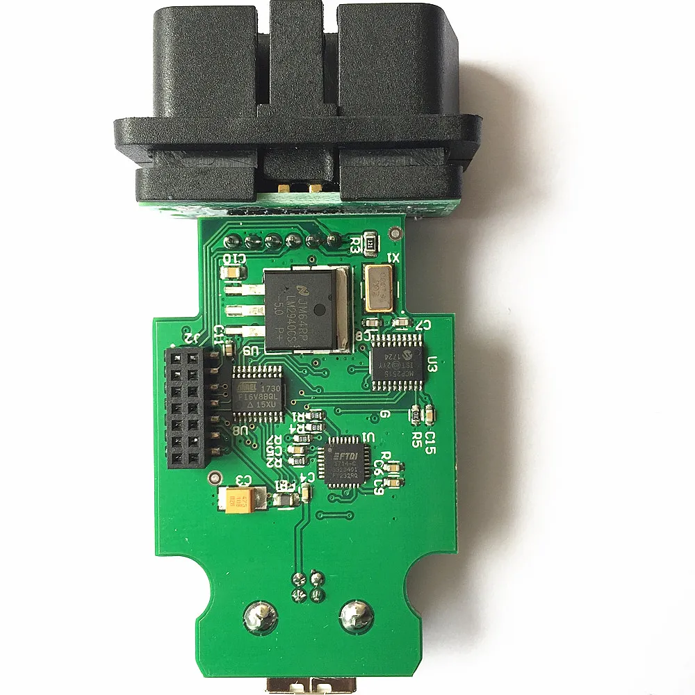 Новейший OBD V2 ATMEGA162 + 16V8B FT232RQ поддержка французского чешского английского