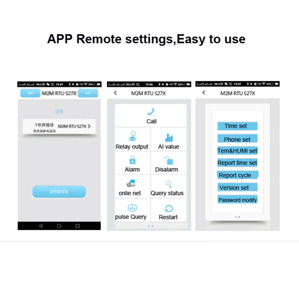 HonesThing GSM SMS 3G 4G IoT RTU Modbus Gateway 8DI 6AI 4DO RS485 Real-Time Data Monitoring Automatic PLC Remote Controller S272 10