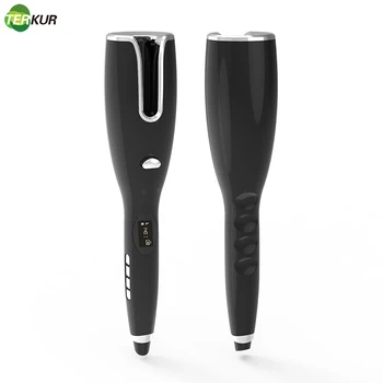 

Automatic Hair Curler 2020 New LCD Display Air Rotating Curling Iron Air Curler Portable 1 Inch Air Spin Wand Curl Styling Tools