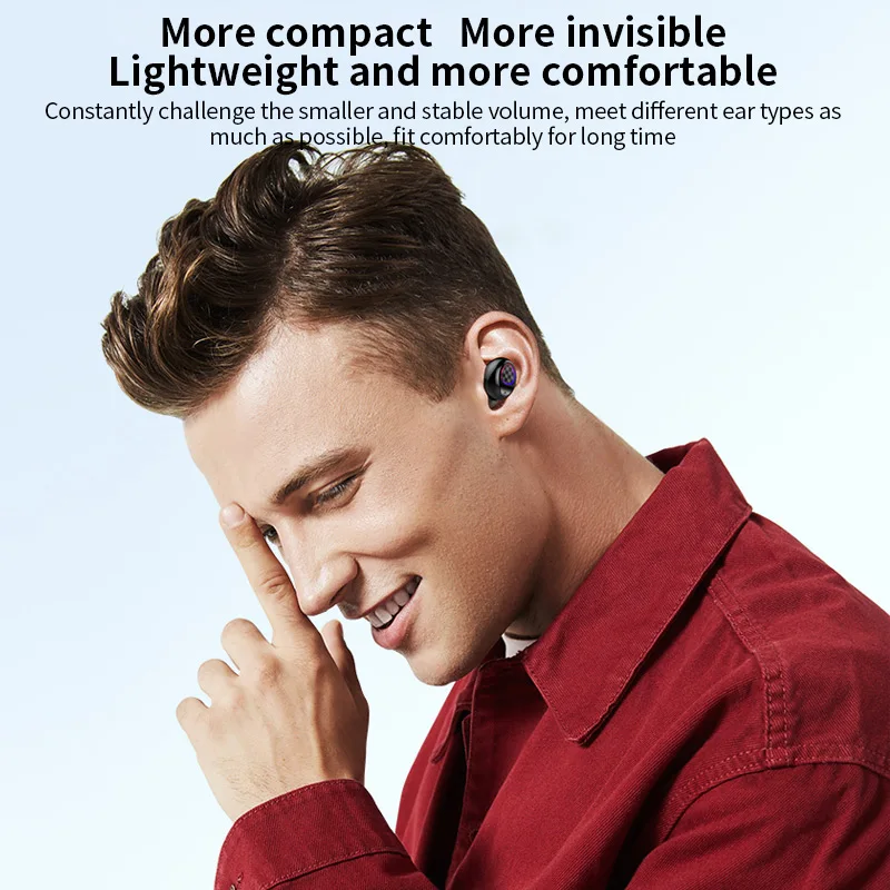 Earphone Bluetooth Wireless Earphones Earbuds Gaming Headset Hands Free Headphone Sports Earpieces Phone Headphones For iPhone