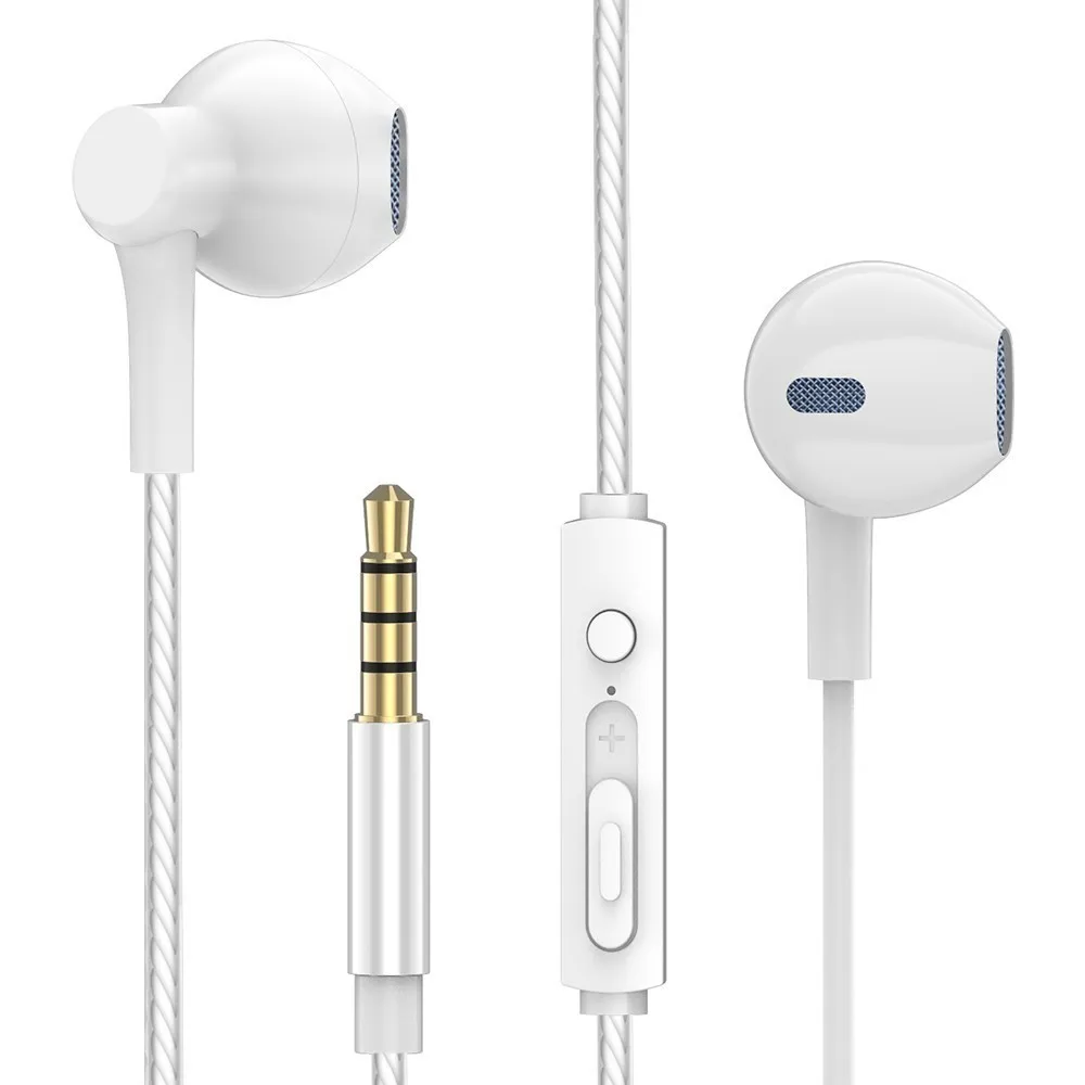 P7 наушники-вкладыши, бас-звук, наушники с микрофоном, Hi-Fi, проводные наушники, 3,5 мм, гарнитура для мобильного телефона, iPhone, Huaiwei, Xiaomi