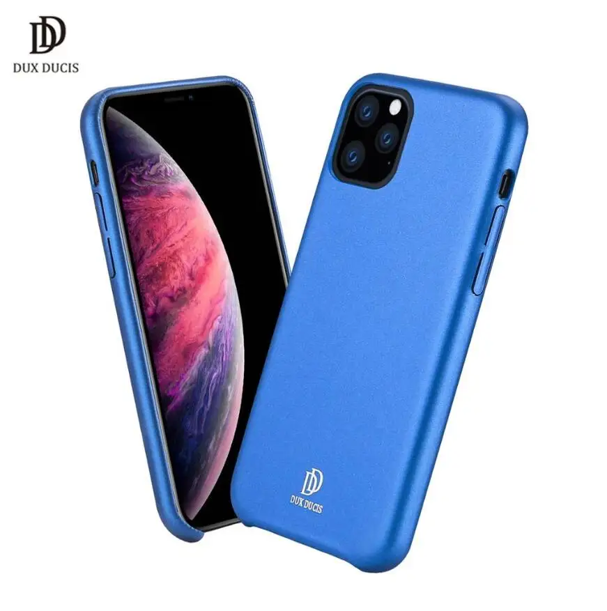 Мягкий чехол из ПУ для Iphone 12 DUX DUCIS Противоударная задняя крышка iPhone 11 XS MAX XR X s 7 8