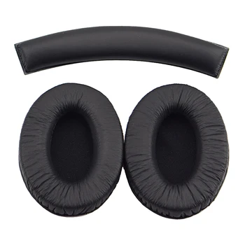 

Non Slip Accessories Cushion Headband Portable Ear Pads Set Dustproof Comfortable Replaceable Audio For Sennheiser HD457 HD202