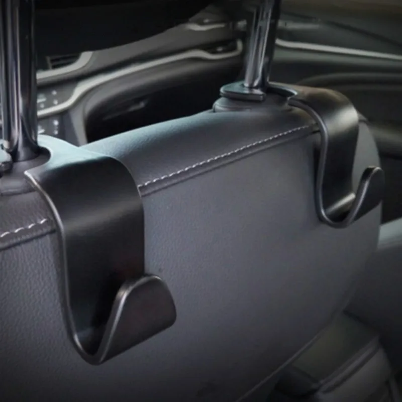 

2020 1/2/4Pcs Universal Car Seat Back Hook Car Accessories Interior Portable Hanger Holder Storage for Car Bag Purse Cloth