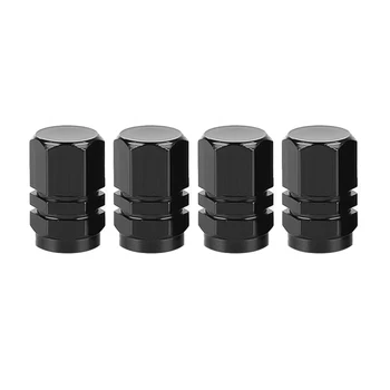 

4 Pcs new waterproof wheel covers aluminum car wheel tires valves pneumatic rod air valve tight caps Cove Levert dropshipping