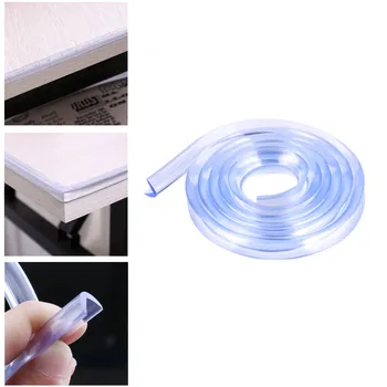 

Brand New and High Quality Baby Safety Desk Table Edge Corner Protector Cushion Guard Strip Soft Bumper Easy to fit silicone