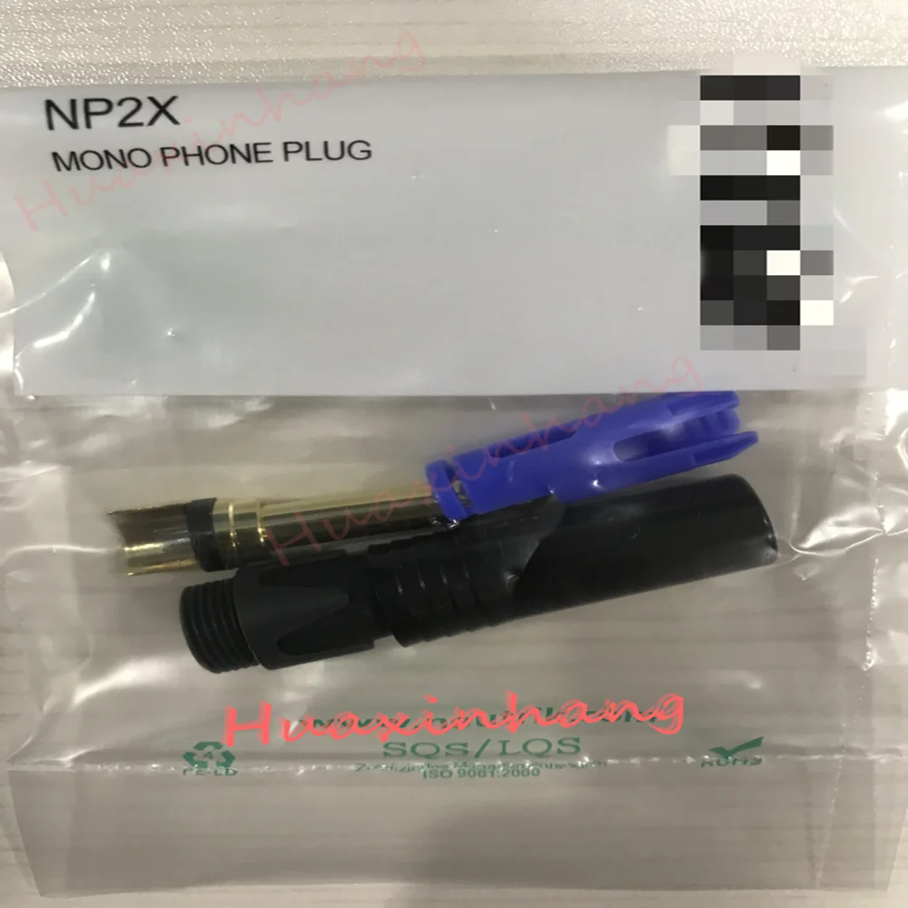 Золотое покрытие 10 шт. для Neutrik NP2X/NP2X-B двухполюсный разъем 2 полюса 6 35 мм