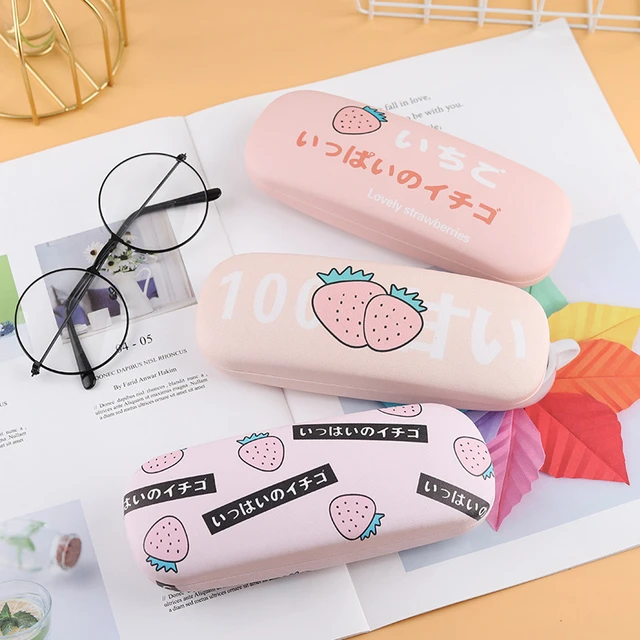 Fashion Oil Painting Art Glasses Case Box Hard Leather Reading Glasses Case  Retro Floral Print Eyewear Protector Glasses Holder - AliExpress