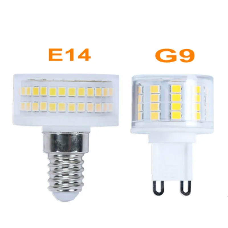 Светодиодный лампы с регулируемой яркостью E14 G9 AC220V 10 Вт 15 SMD2835 без мерцания
