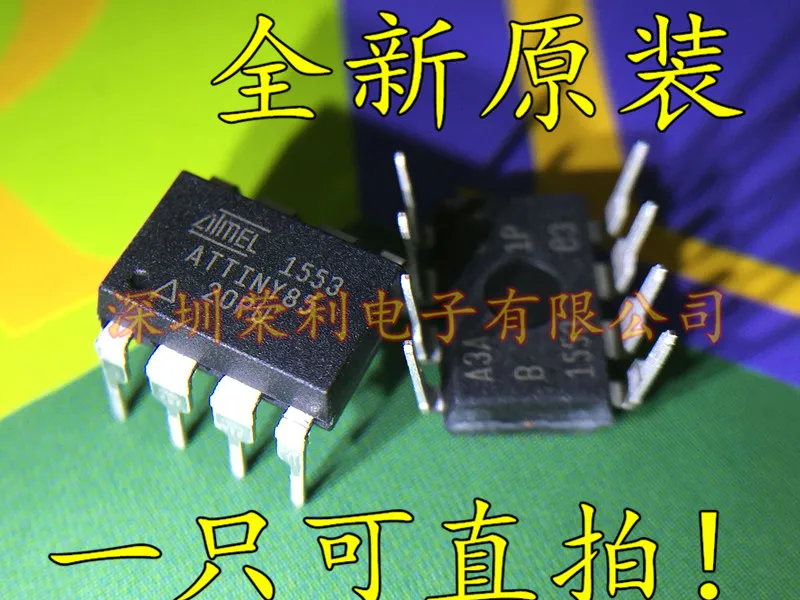 10 шт./лот Новинка ATTINY85-20PU DIP-8 ATTINY85