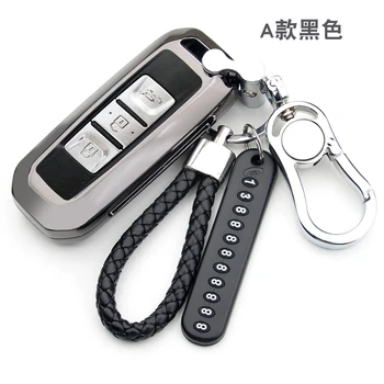 

Key Case Remote Fob Shell Keychain Protector Holder for Wuling Hongguang S Baojun 730 510 560 Car Key Cover car accessories