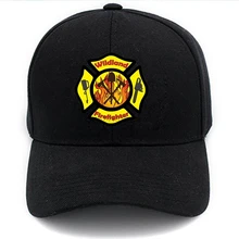 Willand пожарный отдел шапка с принтом шапки унисекс детская шапка хлопок Регулируемая бейсбольная бейсболка шляпка для ношения на открытом воздухе