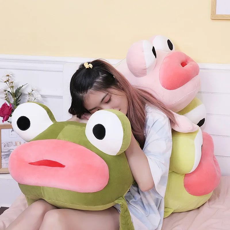 Уродливый милый удивленный лягушка Кукла Плюшевая Игрушка Kawaii длинные ноги большие глаза лягушка кукла Смешное выражение лягушка супер некрасивая кукла плюшевые игрушки