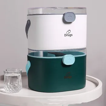 

First Aid Family Medicine Box Portable Multilayer Nordic Home Medicine Cabinet Durable Home Supplies