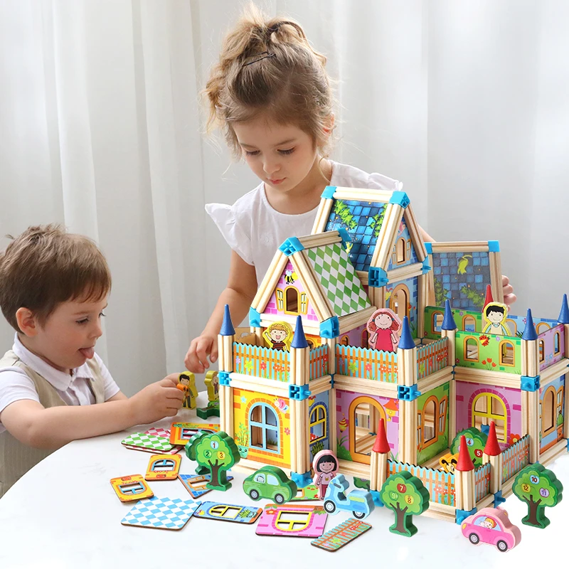 128/268pcs Master Architecture Building 