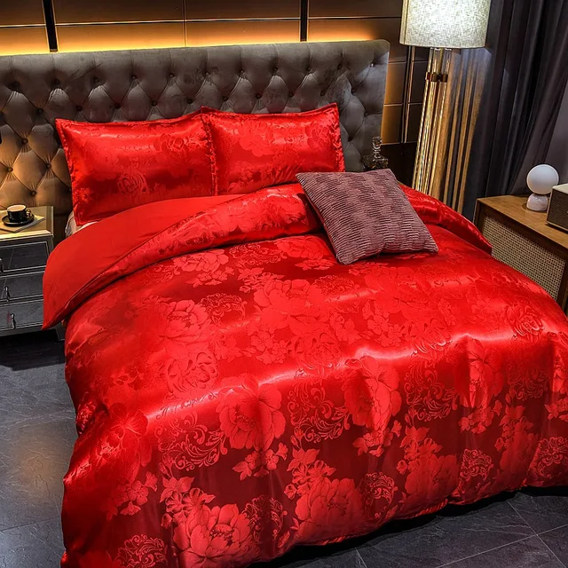 2021 Luxury 2 or 3pcs Bedding Set High Quality Duvet Cover Sets 1 Quilt Cover + 1/2 Pillowcases Twin Double Full Queen King 18
