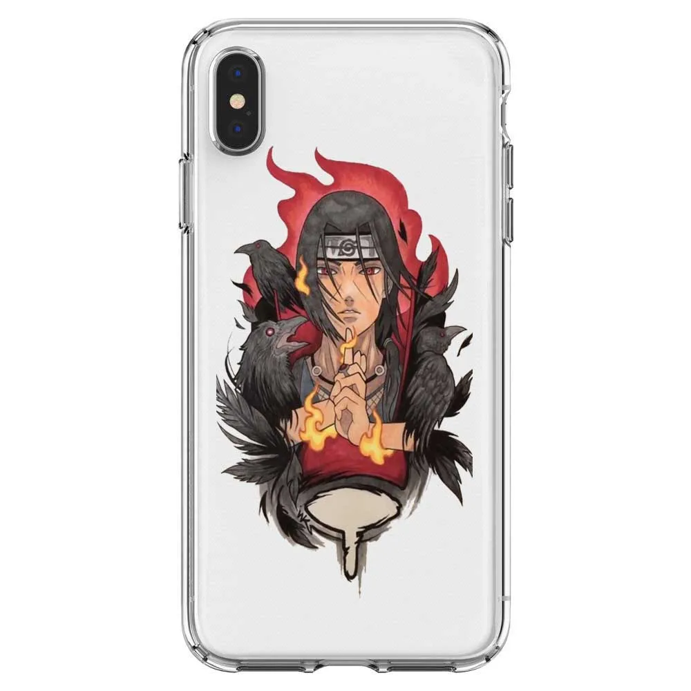 Чехол для телефона японского аниме ниндзя, чехол для iPhone 11 Pro MAX SE 5 5S 6 6splus 7 8Plus MAX XR XS X10, мягкий силиконовый чехол из ТПУ - Цвет: TPU
