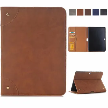 

for Samsung Tab 4 10.1 Ultrathin PU leather smart cover case magnetic auto sleep sm-T531 T533 T535 tablet stand cover case