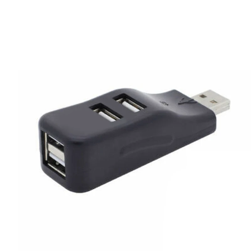 1 шт. USB концентратор 2,0 4 порта разъем аксессуары ноутбук Настольный для Mac PC тонкий компактный дизайн для легкого Транс порта