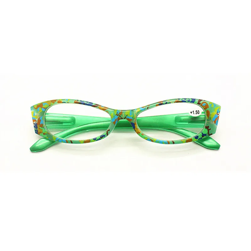 IBOODE Цветочные кошачий глаз очки для чтения для женщин и мужчин пресбиопические очки женские мужские очки при дальнозоркости унисекс увеличительные очки