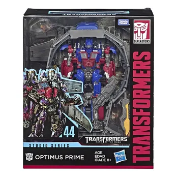 

Transformers Movie Robot Car Autobots Model Toy for Kids SS-44 SS44 Optimus Prime with Trailer Action Figure Collections